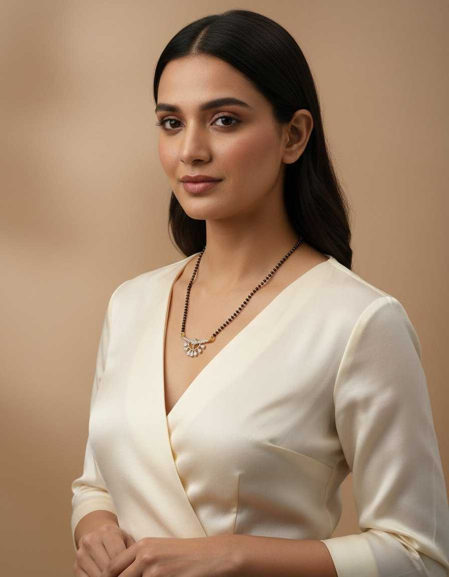 Ynf Brass KESH191 REN Womens Jewellery Wholesale Mangalsutras Fashion Pendant Party Wear Jewelry Manufacturer - Jewellery Export