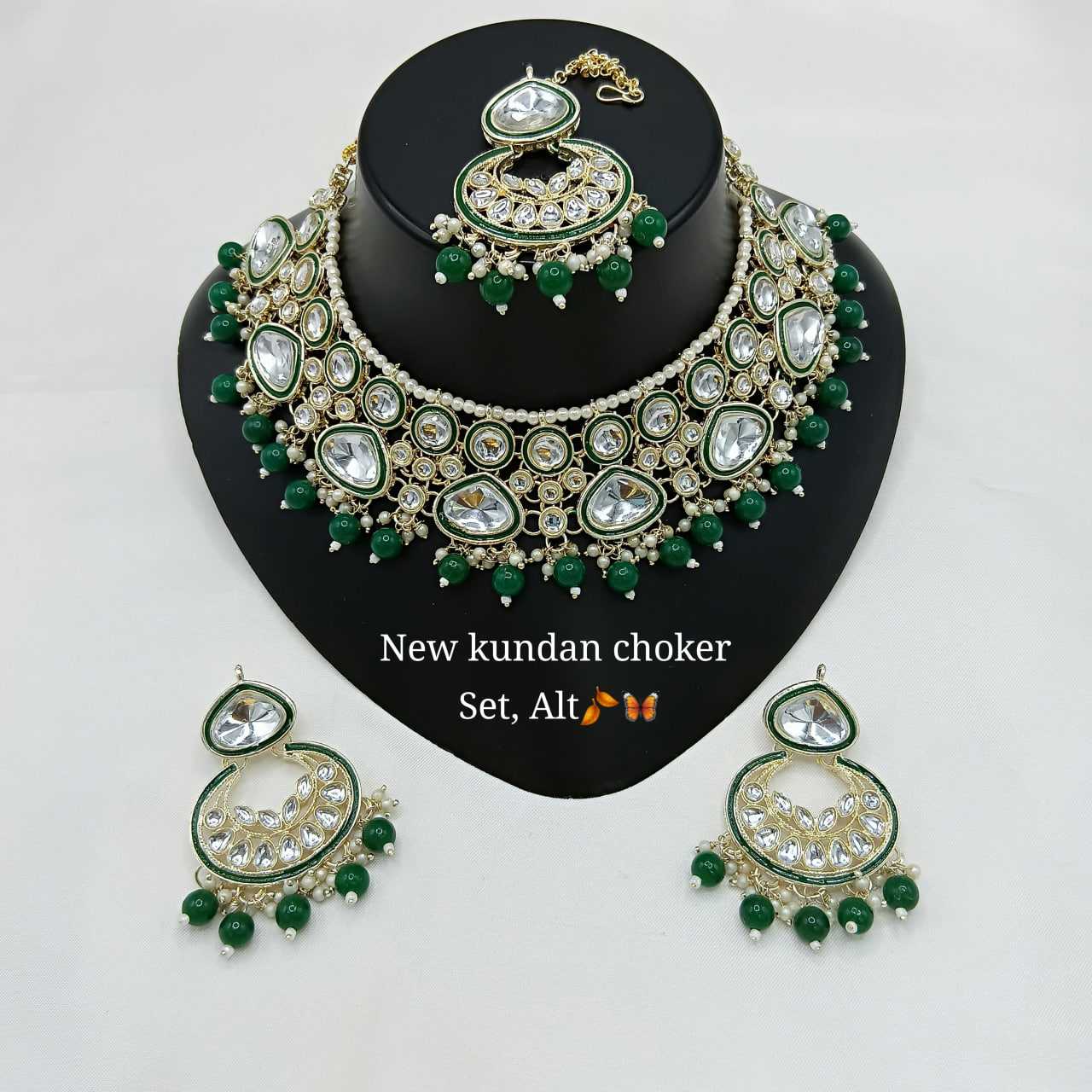 Ynf Brass KESH494 1 Womens Jewellery Wholesale Bridal Jewelry Sets Traditional Jewelry Designer Artificial Jewelry Manufacturer - Jewellery Export