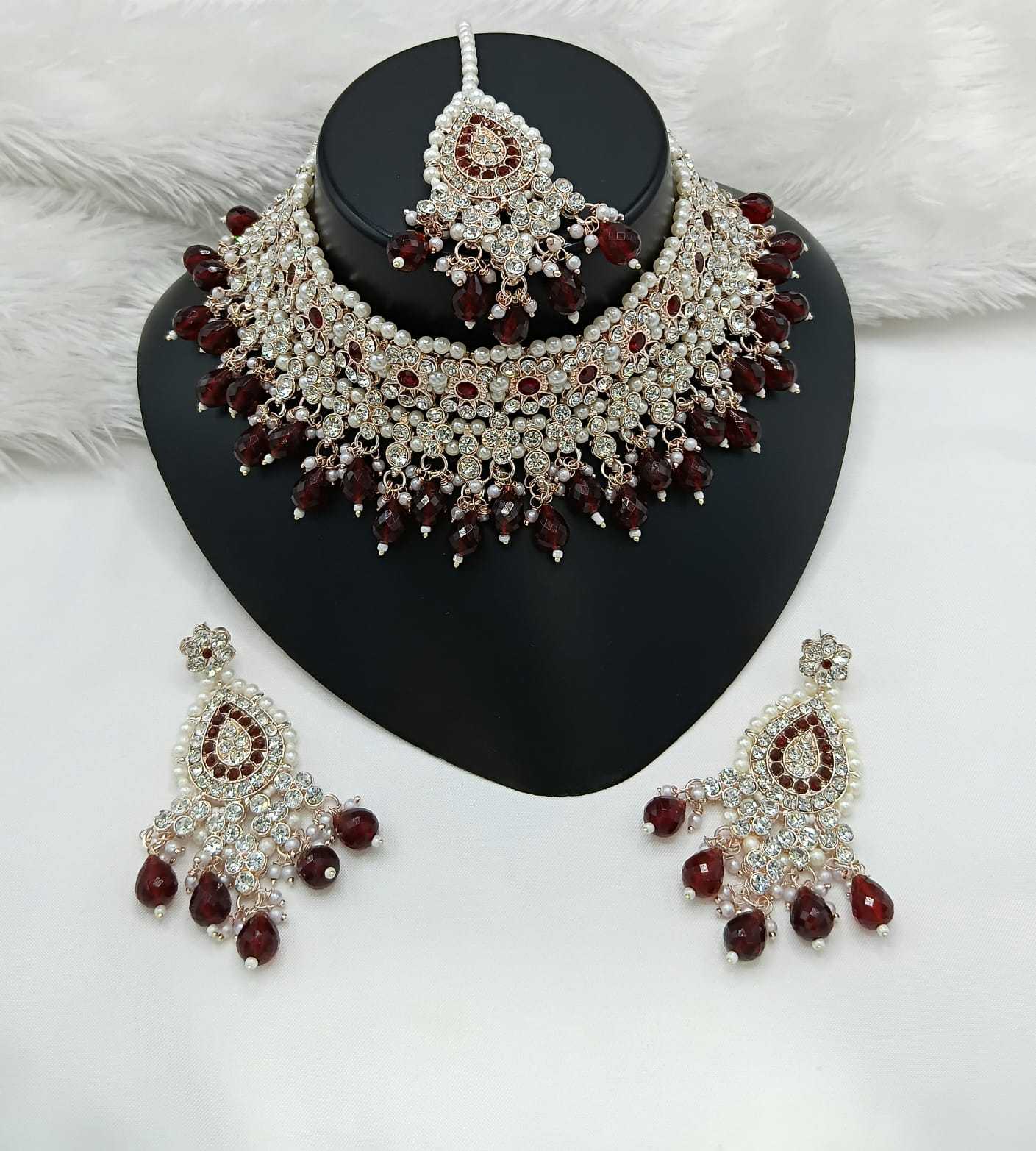 Ynf Brass KESH494 1 Womens Jewellery Wholesale Bridal Jewelry Sets Traditional Jewelry Gold Plated Jewelry Manufacturer - Jewellery Export