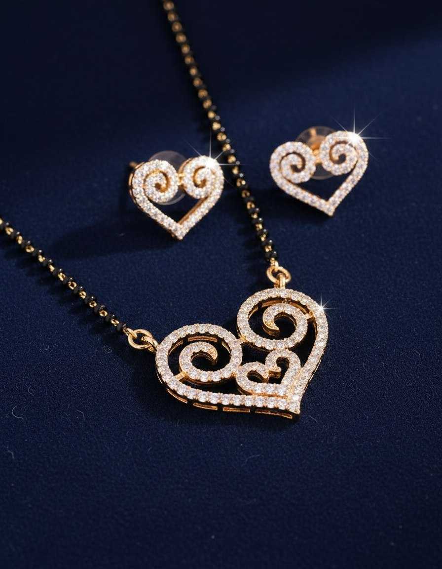 Ynf Fancy KESH191 MANGALSUTRA Womens Jewellery Wholesale Mangalsutras Traditional Jewelry Party Wear Jewelry Manufacturer - Jewellery Export