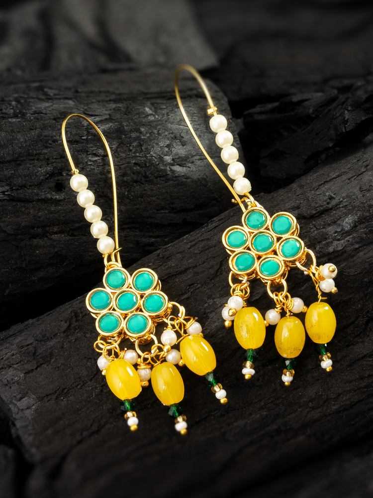 Ynf Alloy KESH105 ER4151 Womens Jewellery Wholesale Fancy Earrings Oxidized Earrings Artificial Earring Manufacturer - Jewellery Export