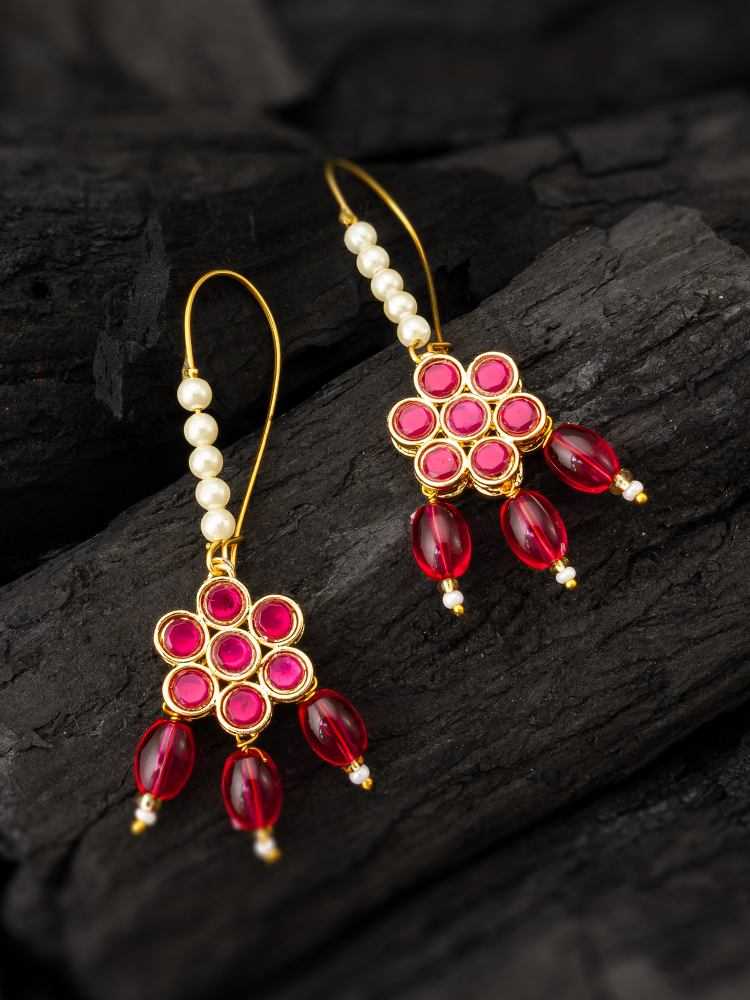 Ynf Alloy KESH105 ER4153 Womens Jewellery Wholesale Fancy Earrings AD Diamond Earring Oxidized Earrings Manufacturer - Jewellery Export