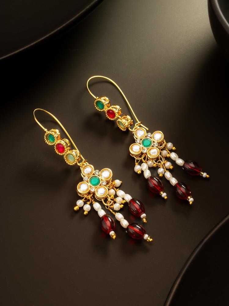 Ynf Alloy KESH105 ER4154 Womens Jewellery Wholesale Fancy Earrings AD Diamond Earring Oxidized Earrings Manufacturer - Jewellery Export