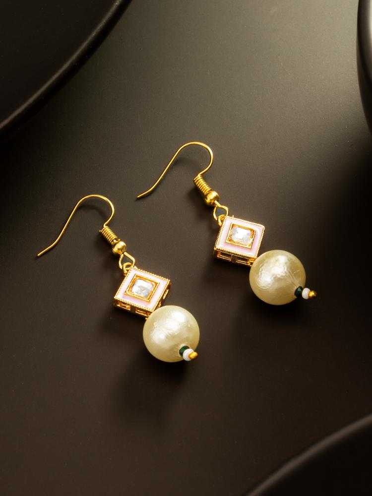 Ynf Alloy KESH105 ER4161 Womens Jewellery Wholesale Fancy Earrings AD Diamond Earring Oxidized Earrings Manufacturer - Jewellery Export