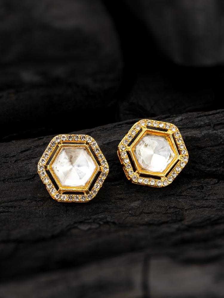 Ynf Alloy KESH105 ER4191 Womens Jewellery Wholesale Stud Earrings Manufacturer - Jewellery Export