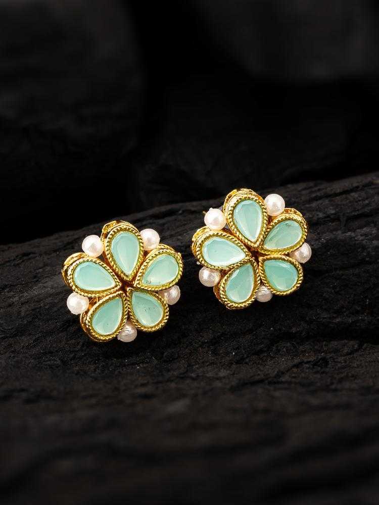 Ynf Alloy KESH105 ER4195 Womens Jewellery Wholesale Stud Earrings Manufacturer - Jewellery Export