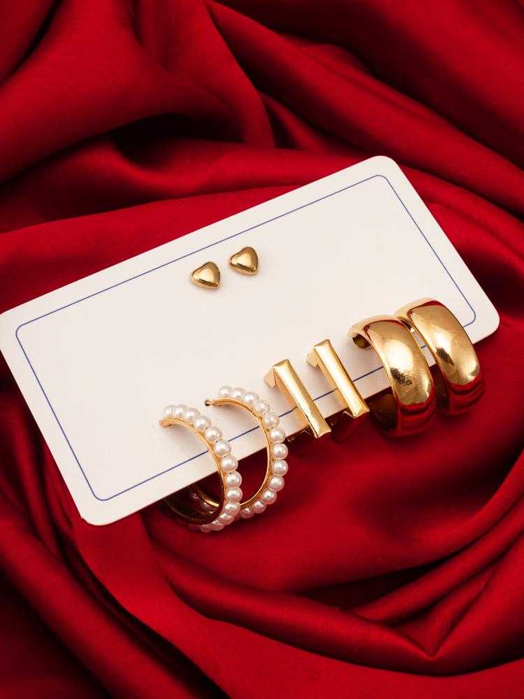 Ynf Alloy KESH105 ER4199 Womens Jewellery Wholesale Hoop Earrings Manufacturer - Jewellery Export