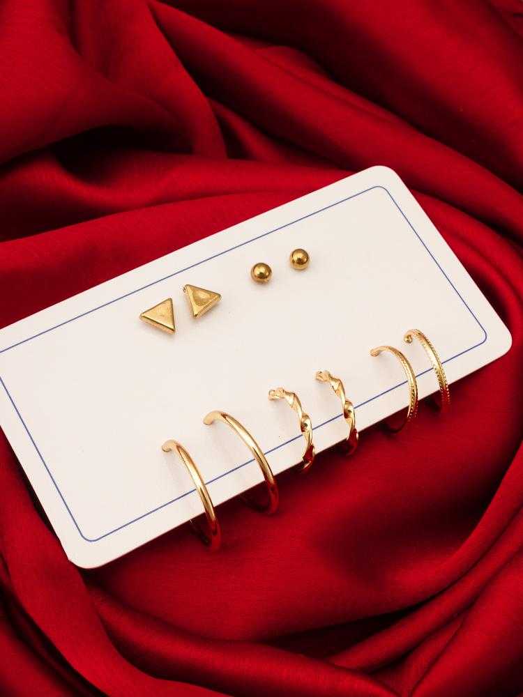 Ynf Alloy KESH105 ER4200 Womens Jewellery Wholesale Hoop Earrings Manufacturer - Jewellery Export