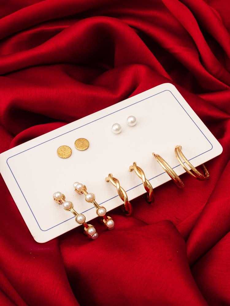Ynf Alloy KESH105 ER4202 Womens Jewellery Wholesale Hoop Earrings Manufacturer - Jewellery Export