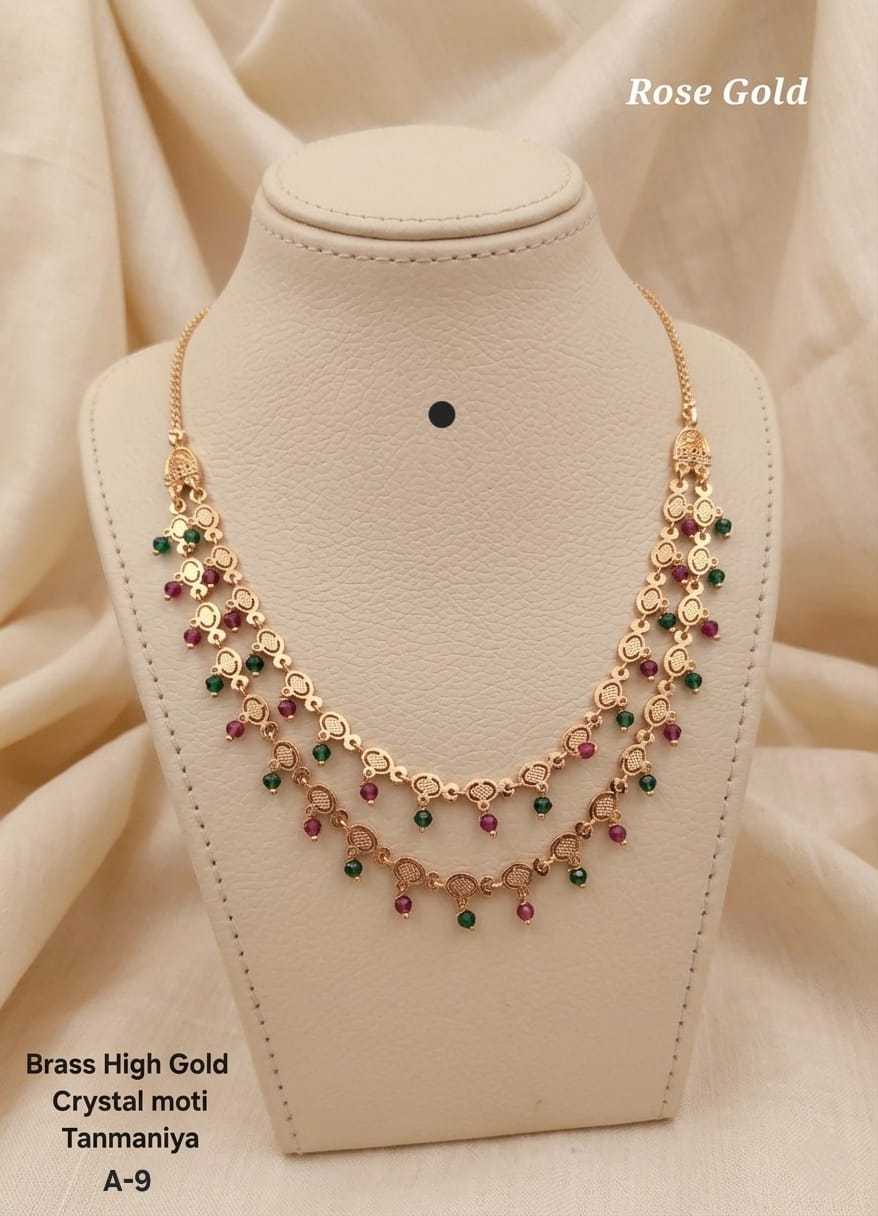 Ynf Alloy KESH193 212 Womens Jewellery Wholesale Fancy Mala Necklaces Fashion Necklace Alloy Necklaces Manufacturer - Jewellery Export