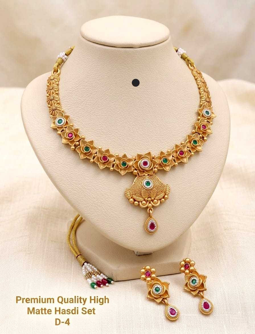 Ynf Alloy KESH193 231 Womens Jewellery Wholesale Necklaces Set Bridal Jewelry Sets Party Wear Jewelry Manufacturer - Jewellery Export