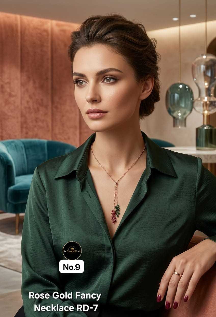 Ynf Brass KESH127 045 Womens Jewellery Wholesale Chain Pendant Set Manufacturer - Jewellery Export