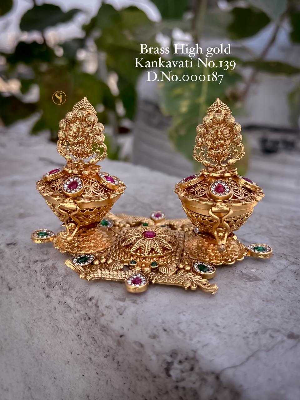 Ynf Brass KESH480 Artificial Jewellery Wholesale Kankavati Manufacturer - Jewellery Export