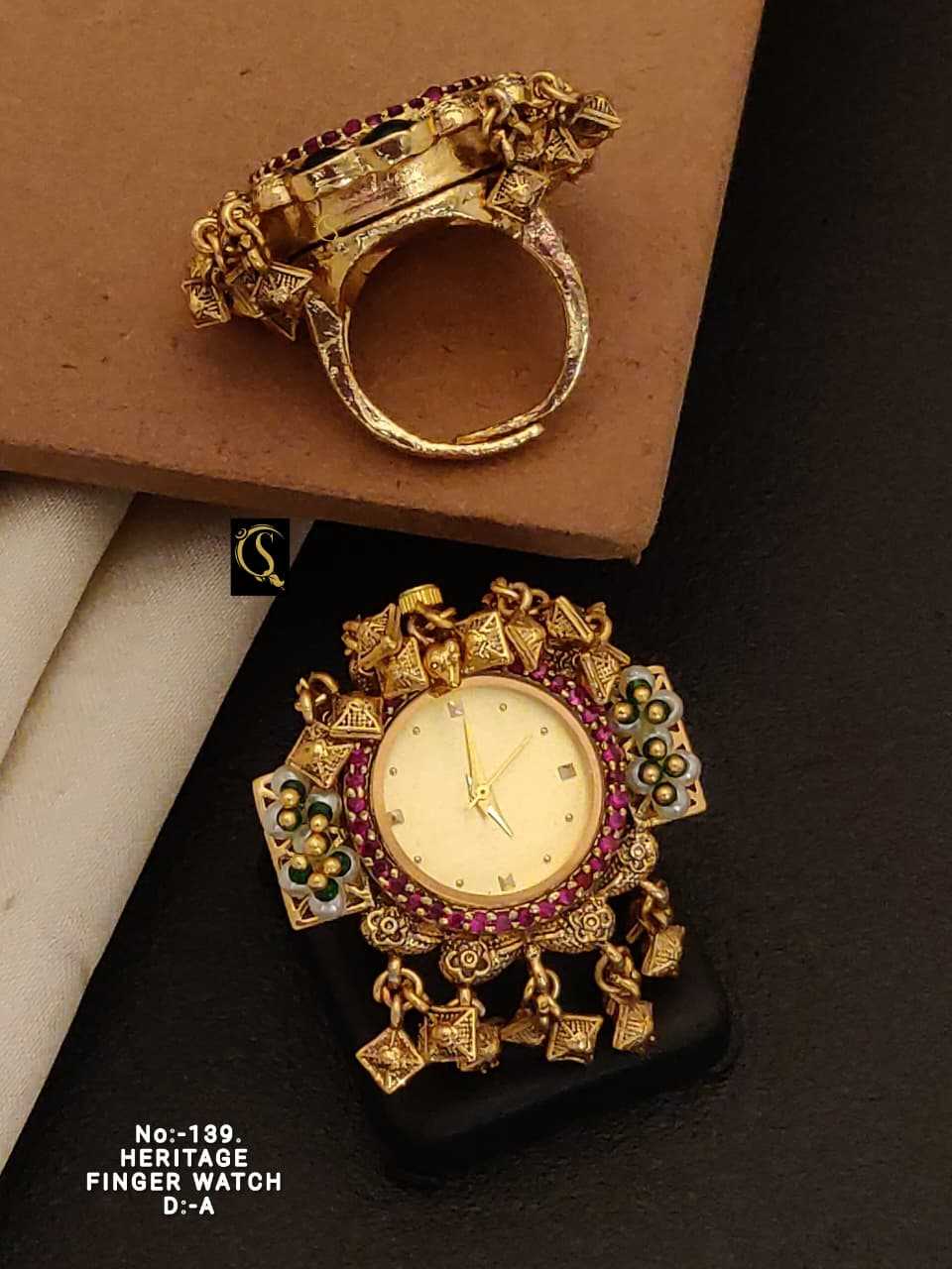 Ynf Brass KESH480 Womens Jewellery Wholesale Traditional Watches Fancy Designer Watches Diamond Watch Manufacturer - Jewellery Export