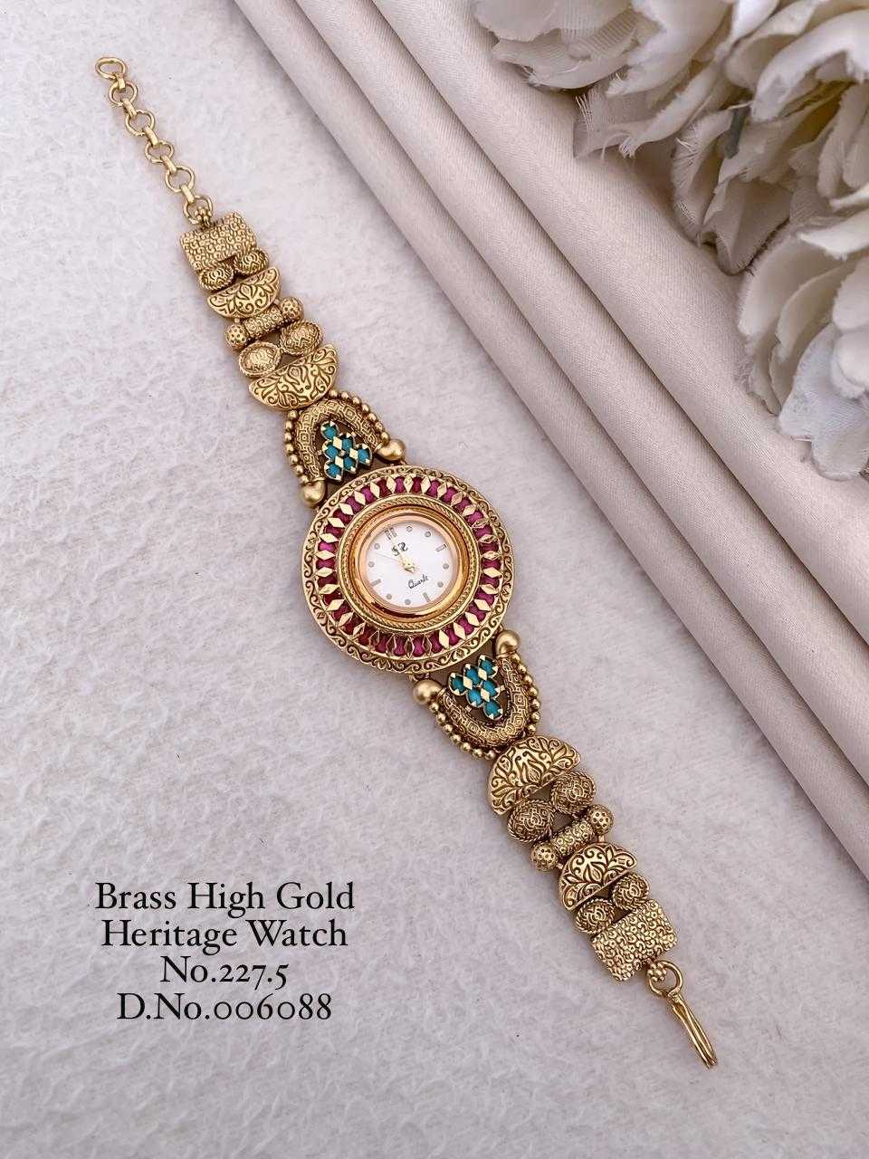 Ynf Brass KESH480 Womens Jewellery Wholesale Traditional Watches Fancy Designer Watches Fashion Wrist Watches Manufacturer - Jewellery Export