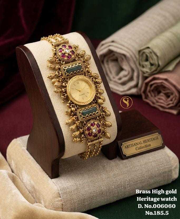 Ynf Brass KESH480 Womens Jewellery Wholesale Traditional Watches Fancy Designer Watches Fashion Wrist Watches Manufacturer - Jewellery Export