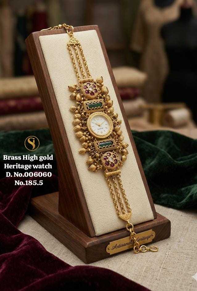 Ynf Brass KESH480 Womens Jewellery Wholesale Traditional Watches Fancy Designer Watches Fashion Wrist Watches Manufacturer - Jewellery Export