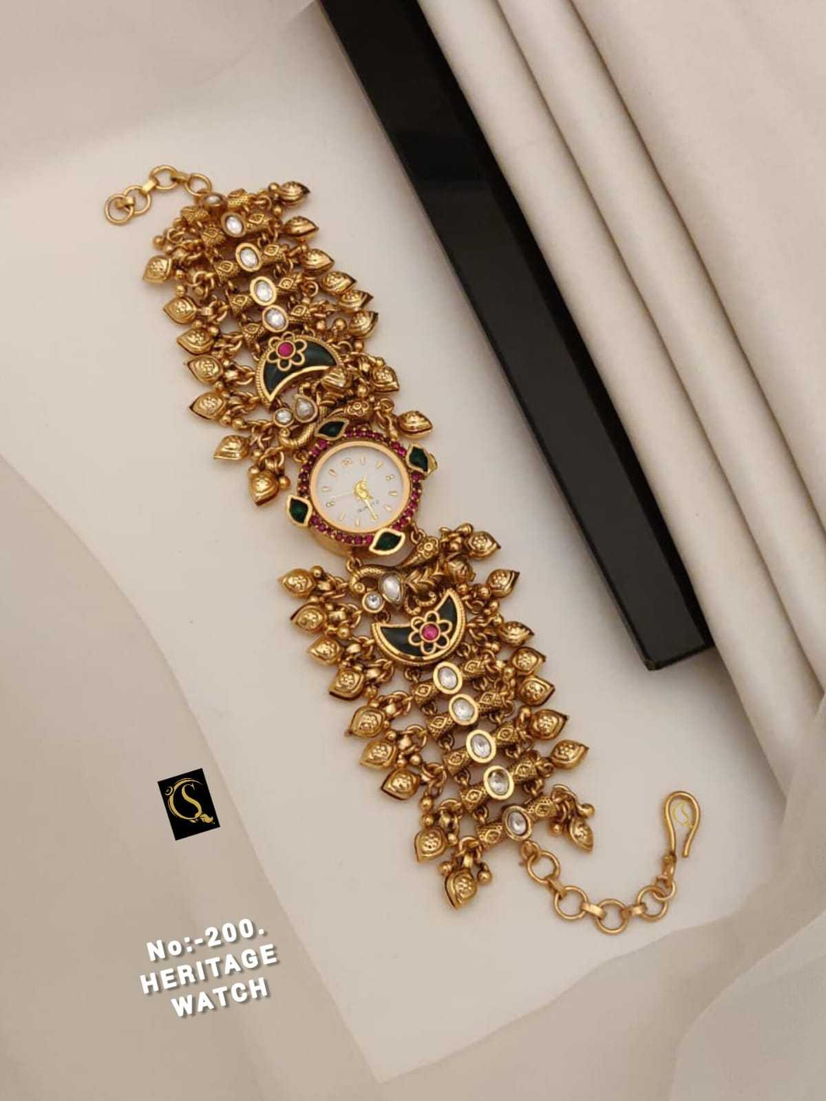 Ynf Brass KESH480 Womens Jewellery Wholesale Traditional Watches Fancy Designer Watches Fashion Wrist Watches Manufacturer - Jewellery Export