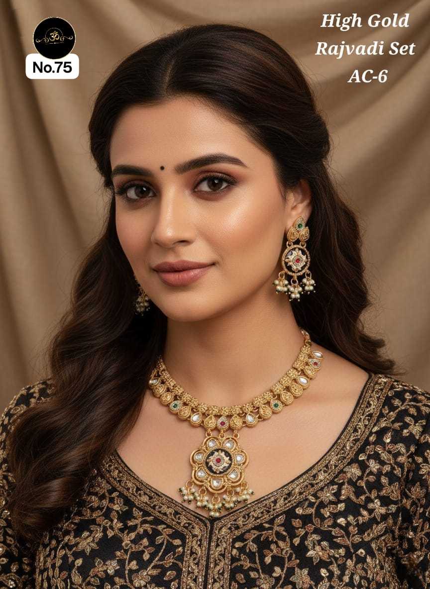 Ynf Brass RIN234 020 Womens Jewellery Wholesale Choker Necklaces Necklaces Set Manufacturer - Jewellery Export