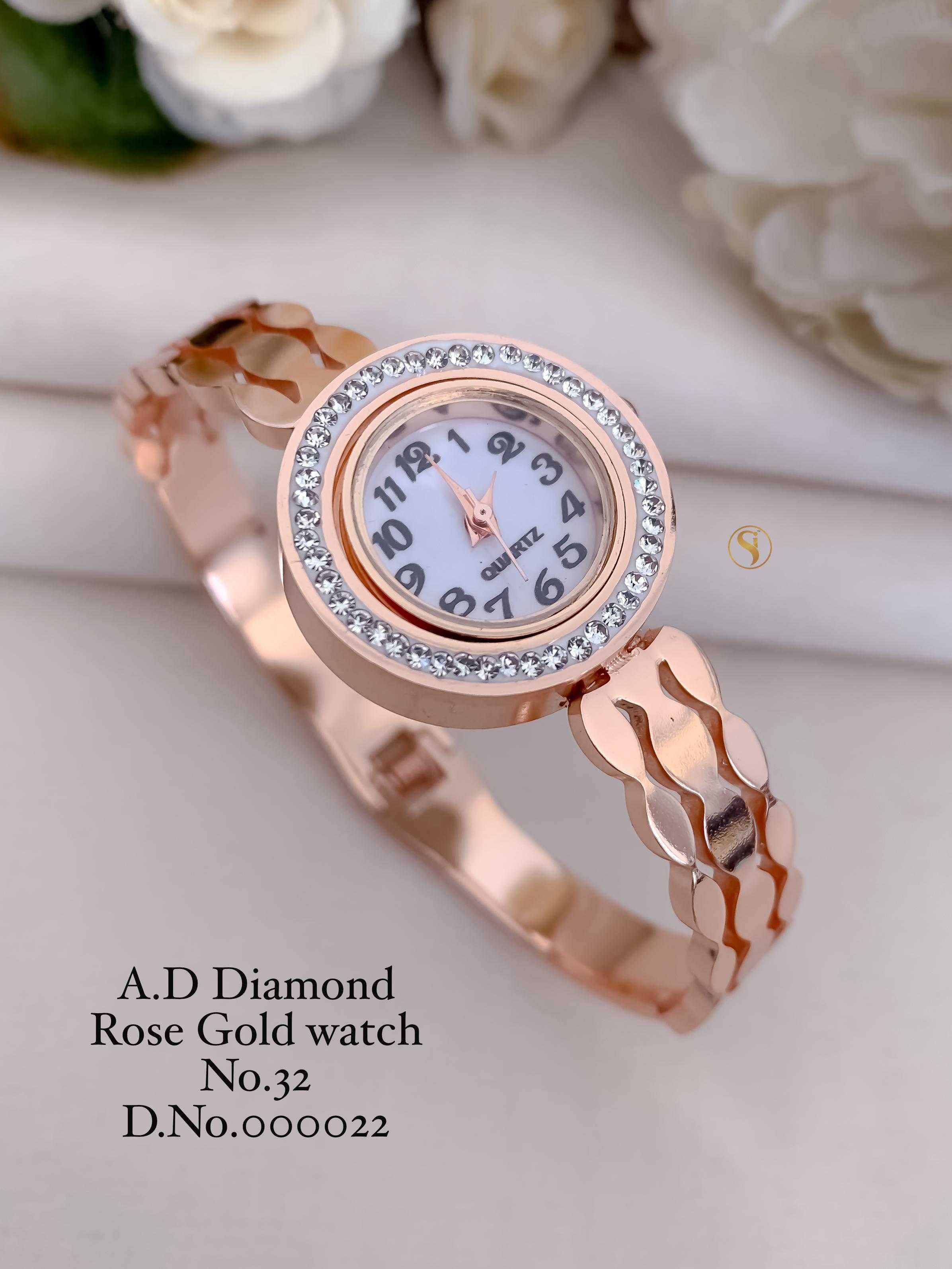Ynf AD Diamond KESH476 Womens Jewellery Wholesale Traditional Watches Fancy Designer Watches Fashion Wrist Watches Manufacturer - Jewellery Export
