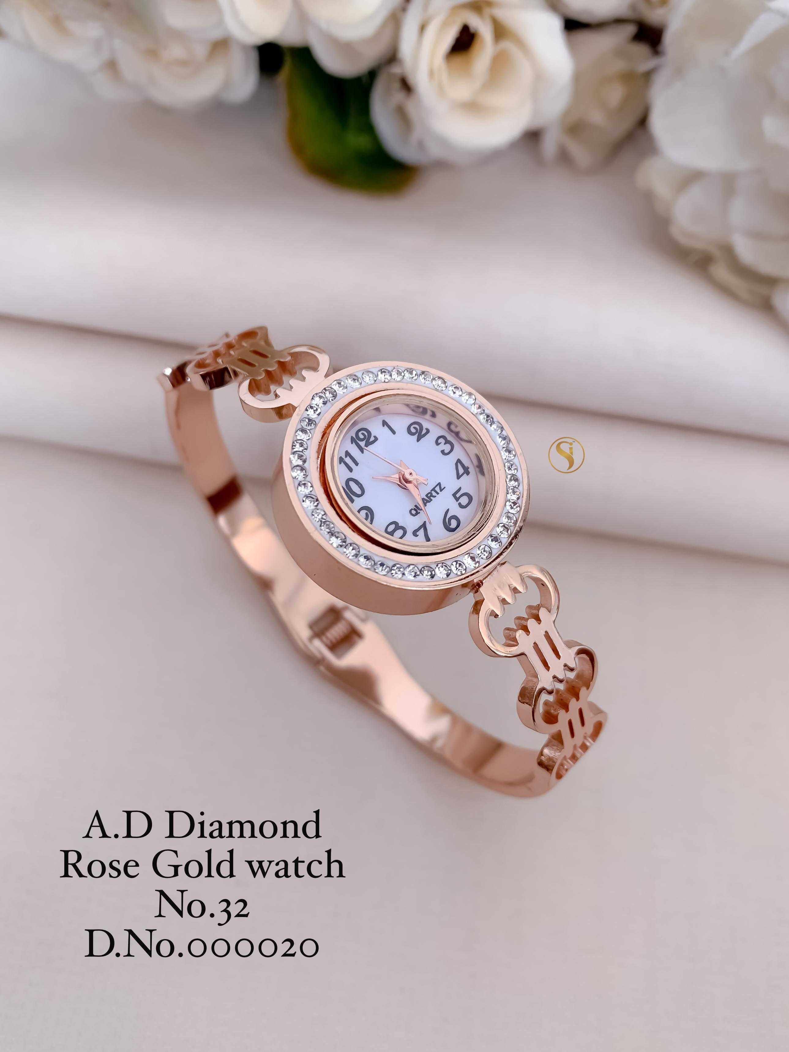Ynf AD Diamond KESH476 Womens Jewellery Wholesale Traditional Watches Fancy Designer Watches Fashion Wrist Watches Manufacturer - Jewellery Export