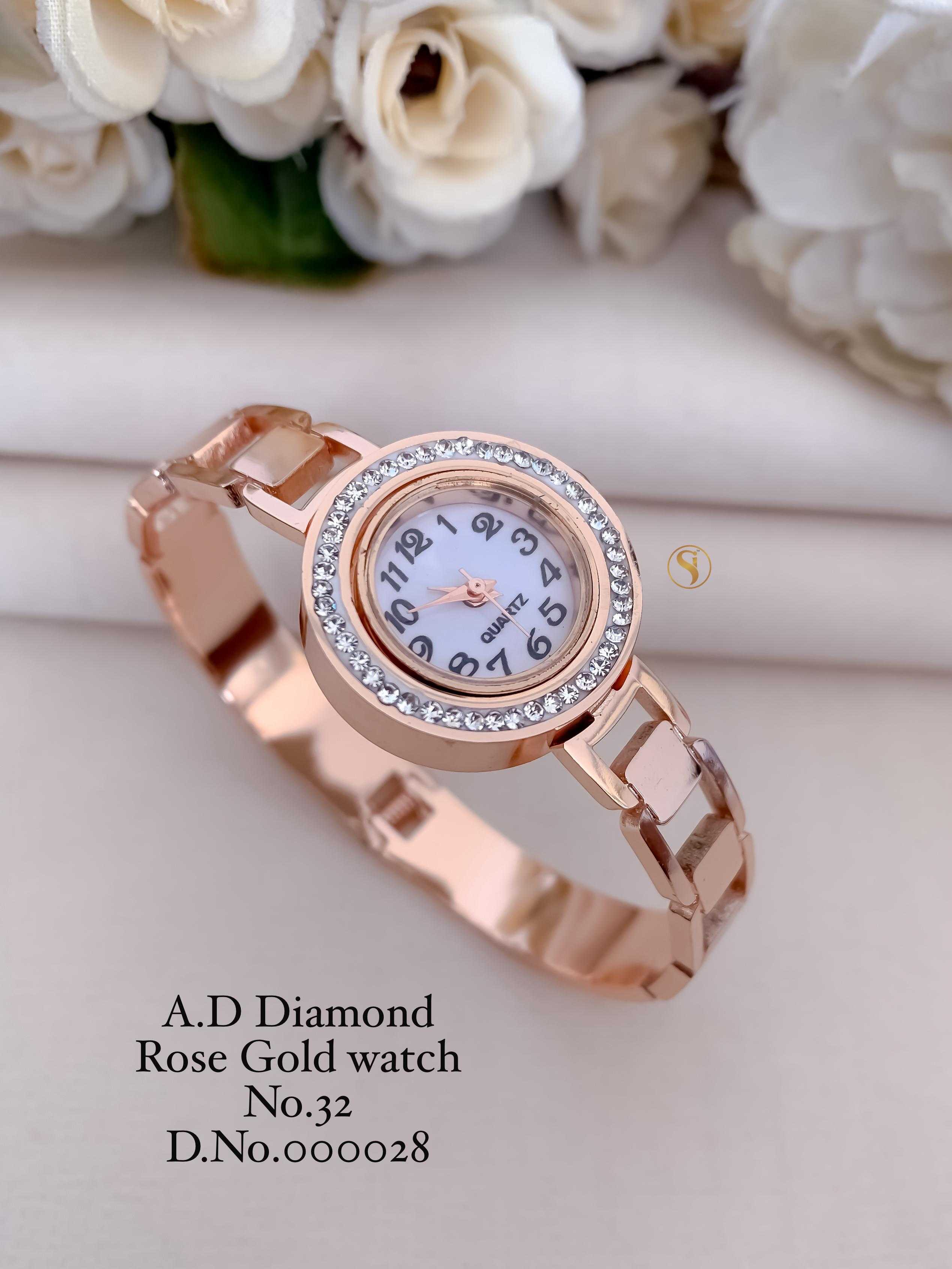 Ynf AD Diamond KESH476 Womens Jewellery Wholesale Traditional Watches Fancy Designer Watches Fashion Wrist Watches Manufacturer - Jewellery Export