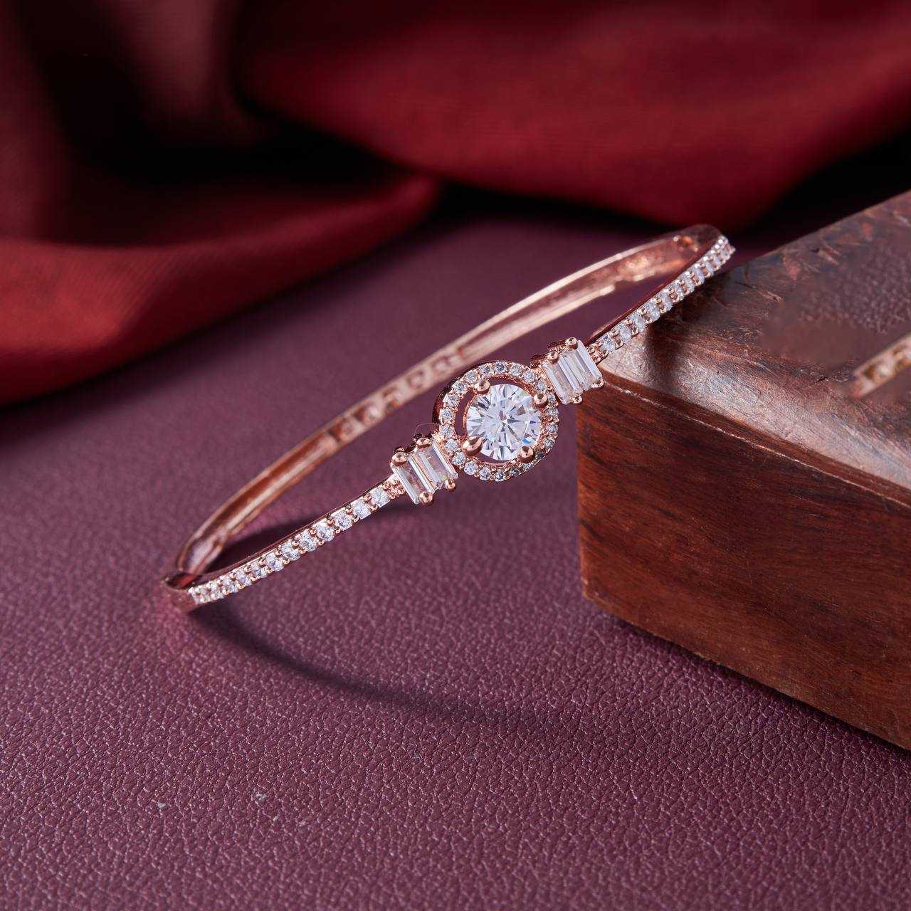 Ynf AD Diamond Womens Jewellery Wholesale AD Diamond Bracelet Diamond Bracelets Fashion Bracelets Manufacturer - Jewellery Export