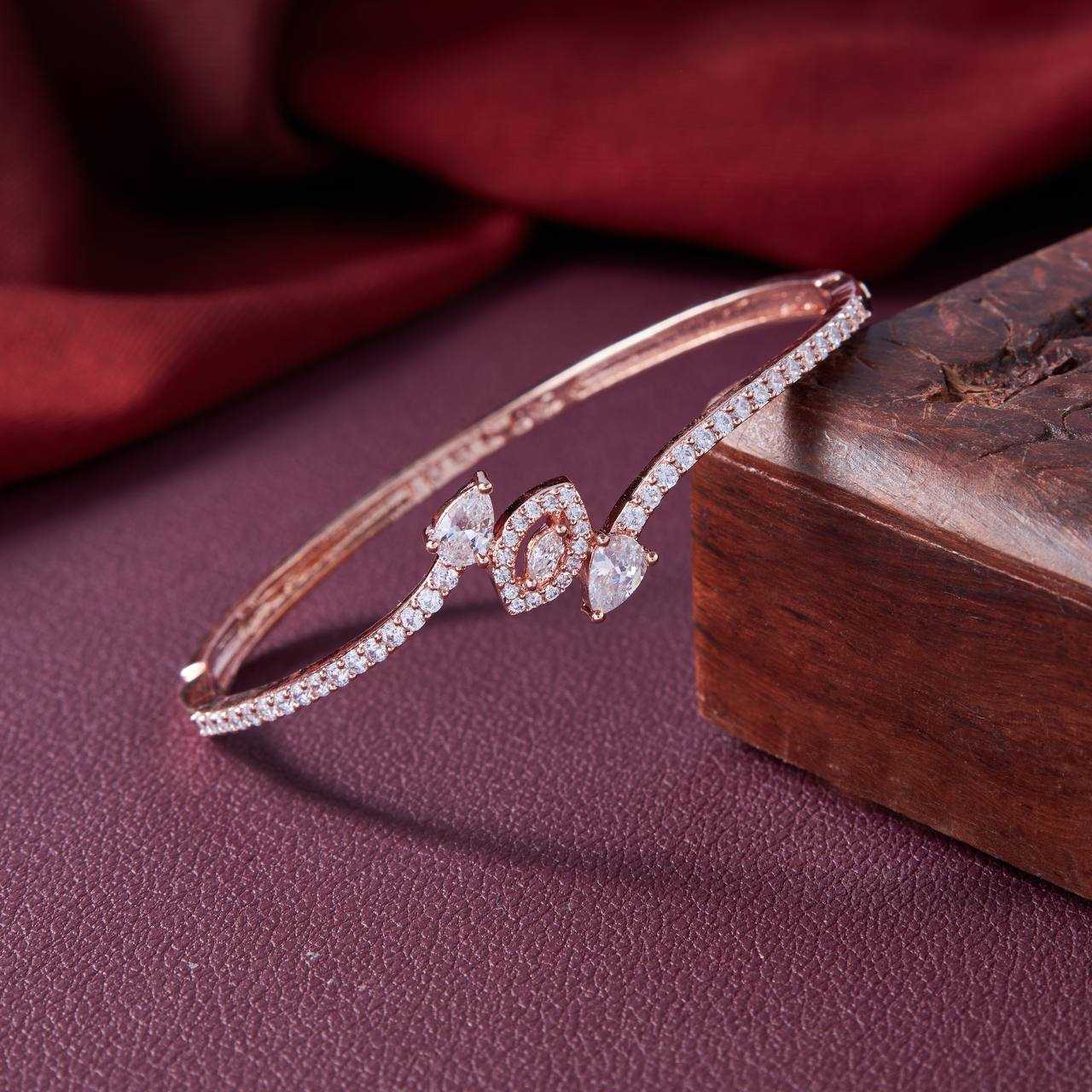 Ynf AD Diamond Womens Jewellery Wholesale AD Diamond Bracelet Diamond Bracelets Fashion Bracelets Manufacturer - Jewellery Export