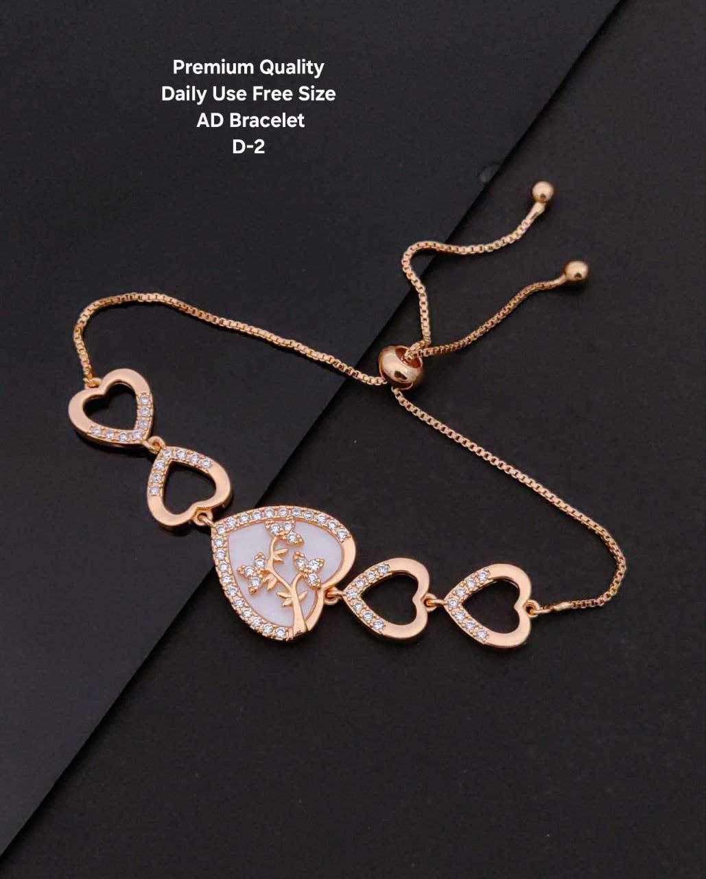 Ynf Brass KESH193 Womens Jewellery Wholesale AD Diamond Bracelet Brass Gold Bangles Golden Bracelet Manufacturer - Jewellery Export