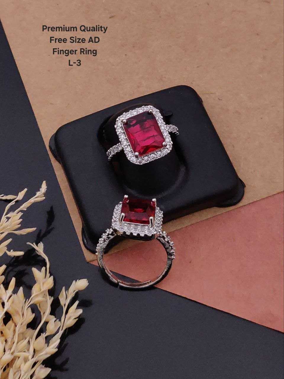 Ynf Brass KESH193 Womens Jewellery Wholesale Diamond Rings AD Diamond Rings Antique Ring Manufacturer - Jewellery Export