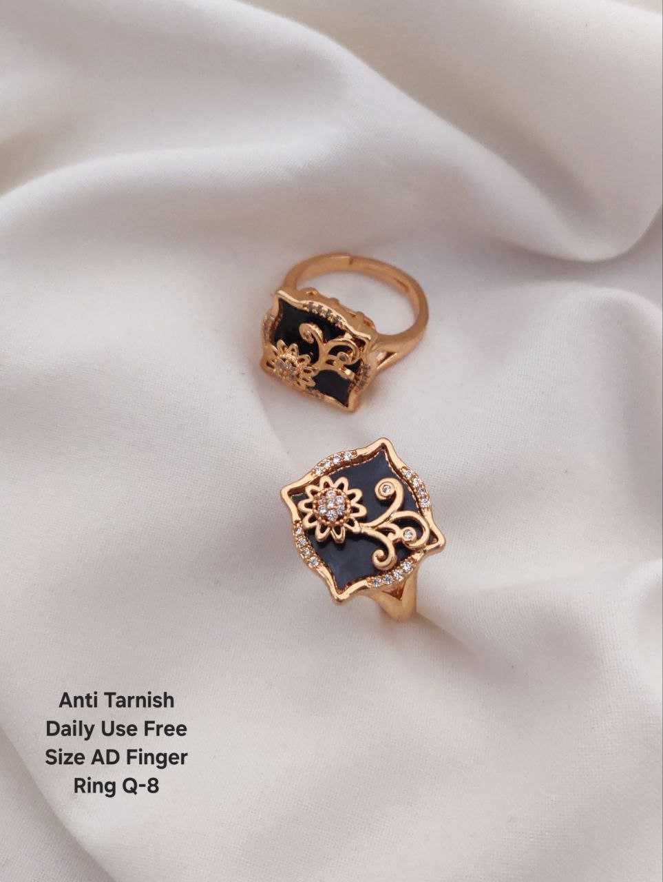 Ynf Brass KESH193 Womens Jewellery Wholesale Diamond Rings AD Diamond Rings Finger Rings Manufacturer - Jewellery Export