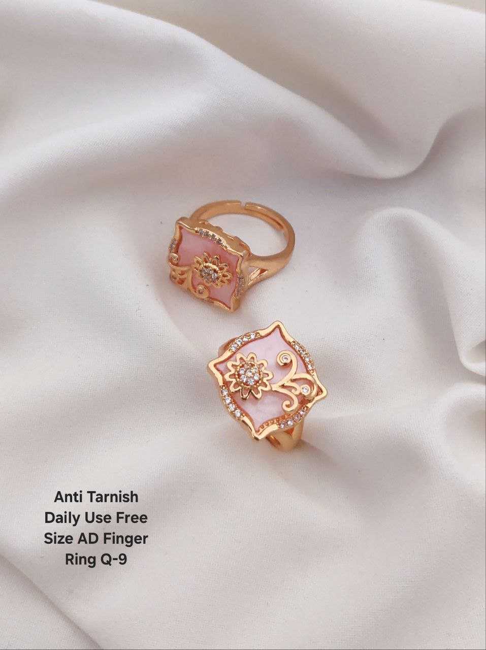 Ynf Brass KESH193 Womens Jewellery Wholesale Diamond Rings AD Diamond Rings Finger Rings Manufacturer - Jewellery Export