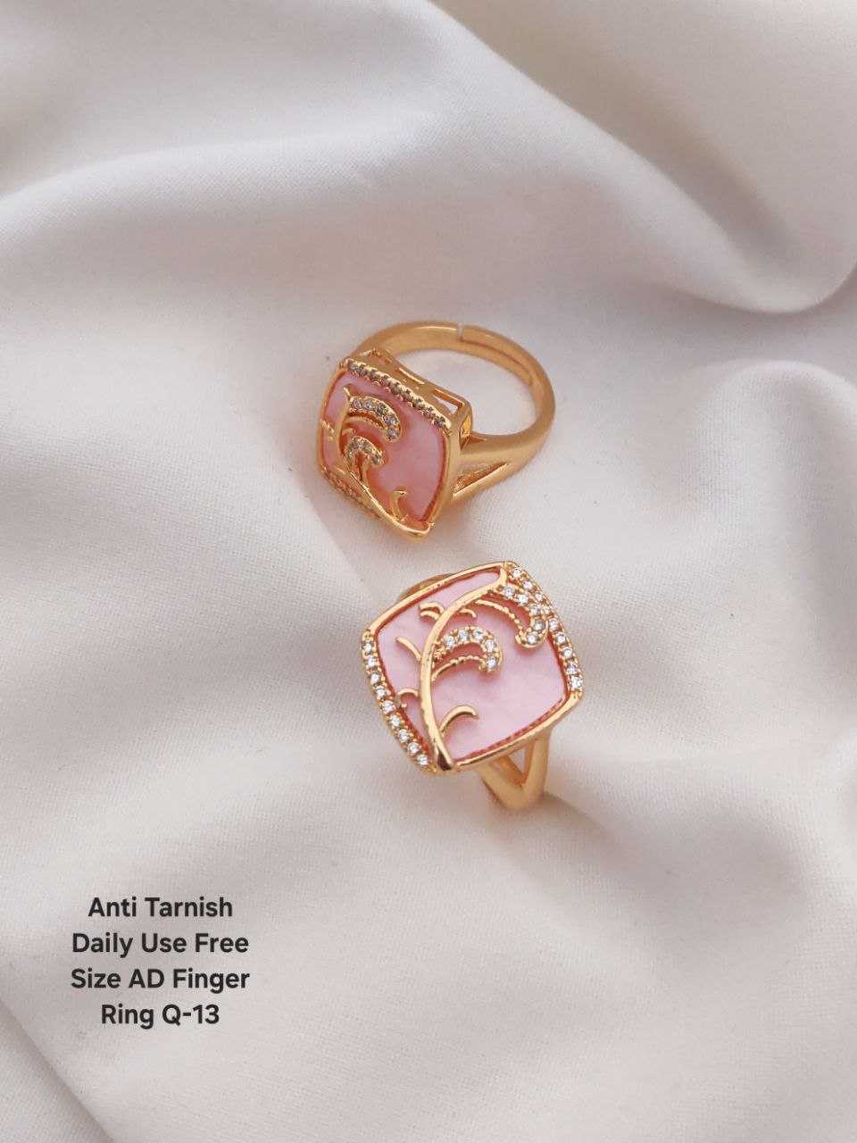 Ynf Brass KESH193 Womens Jewellery Wholesale Diamond Rings AD Diamond Rings Finger Rings Manufacturer - Jewellery Export