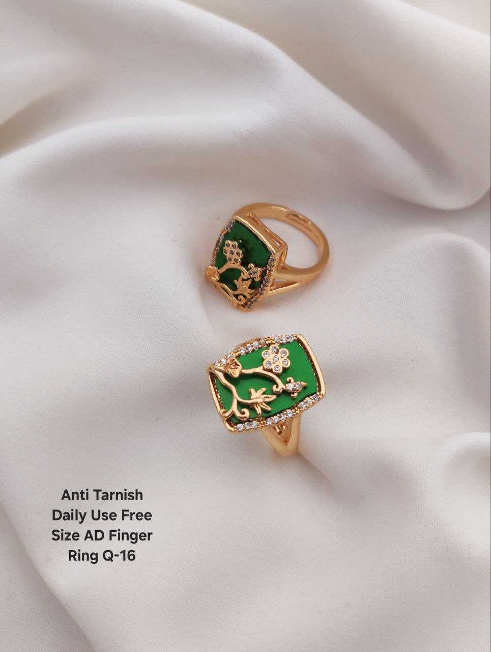 Ynf Brass KESH193 Womens Jewellery Wholesale Diamond Rings AD Diamond Rings Finger Rings Manufacturer - Jewellery Export