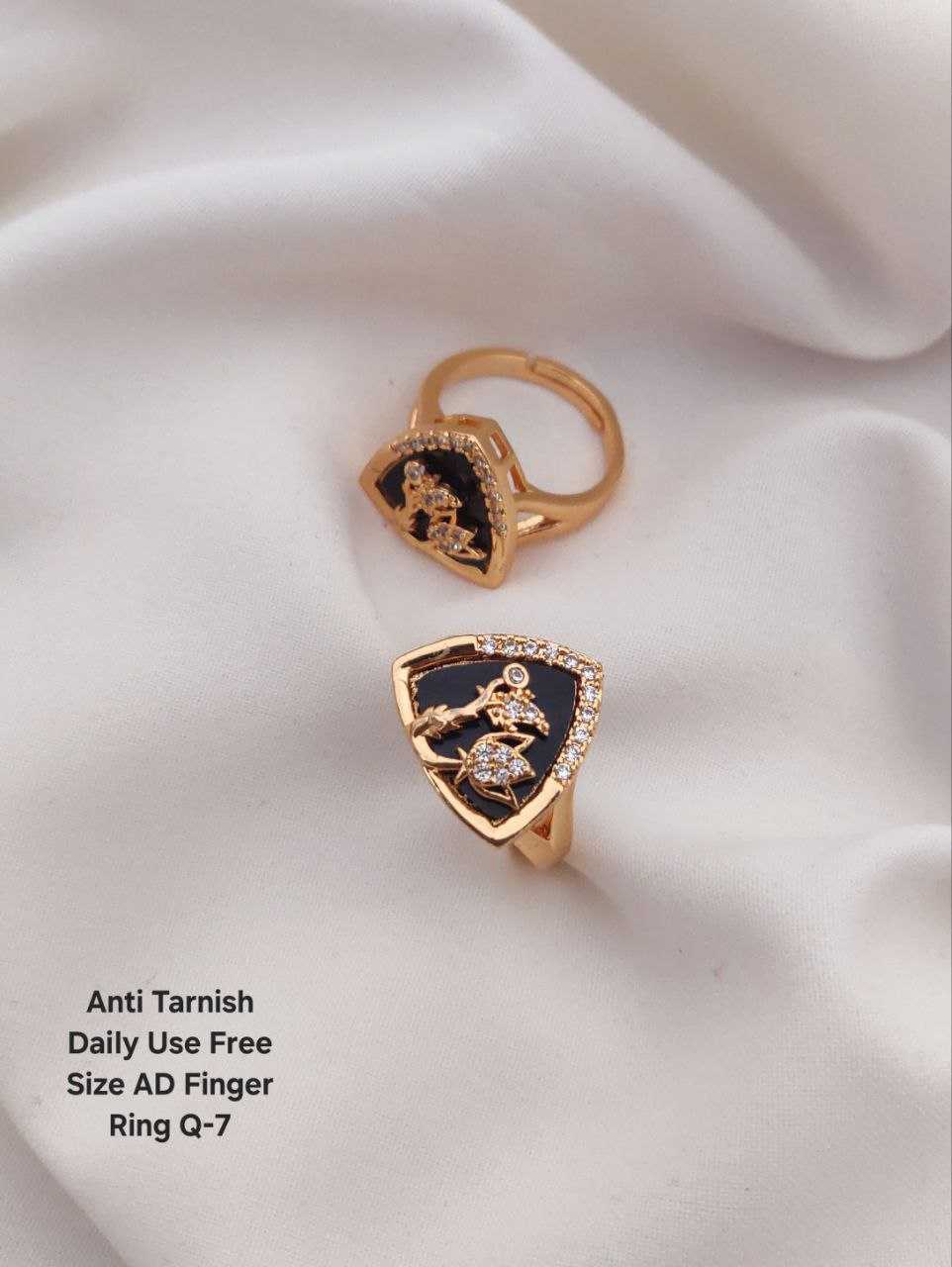 Ynf Brass KESH193 Womens Jewellery Wholesale Diamond Rings AD Diamond Rings Finger Rings Manufacturer - Jewellery Export