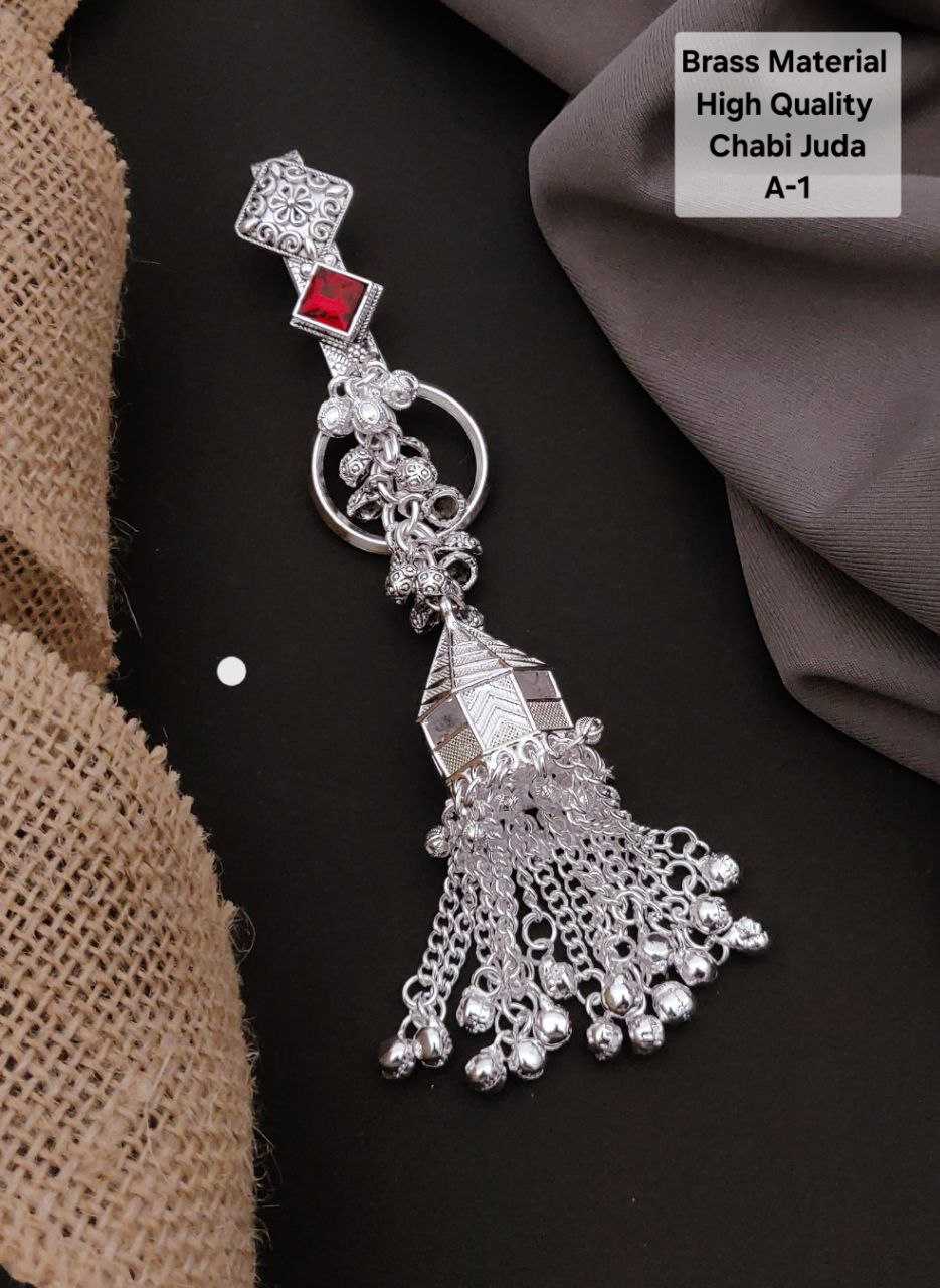 Ynf Brass KESH193 Womens Jewellery Wholesale Silver Kandora Manufacturer - Jewellery Export