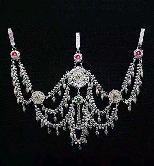 Ynf Brass KESH483 Womens Jewellery Wholesale Silver Kandora Designer Kangan Manufacturer - Jewellery Export