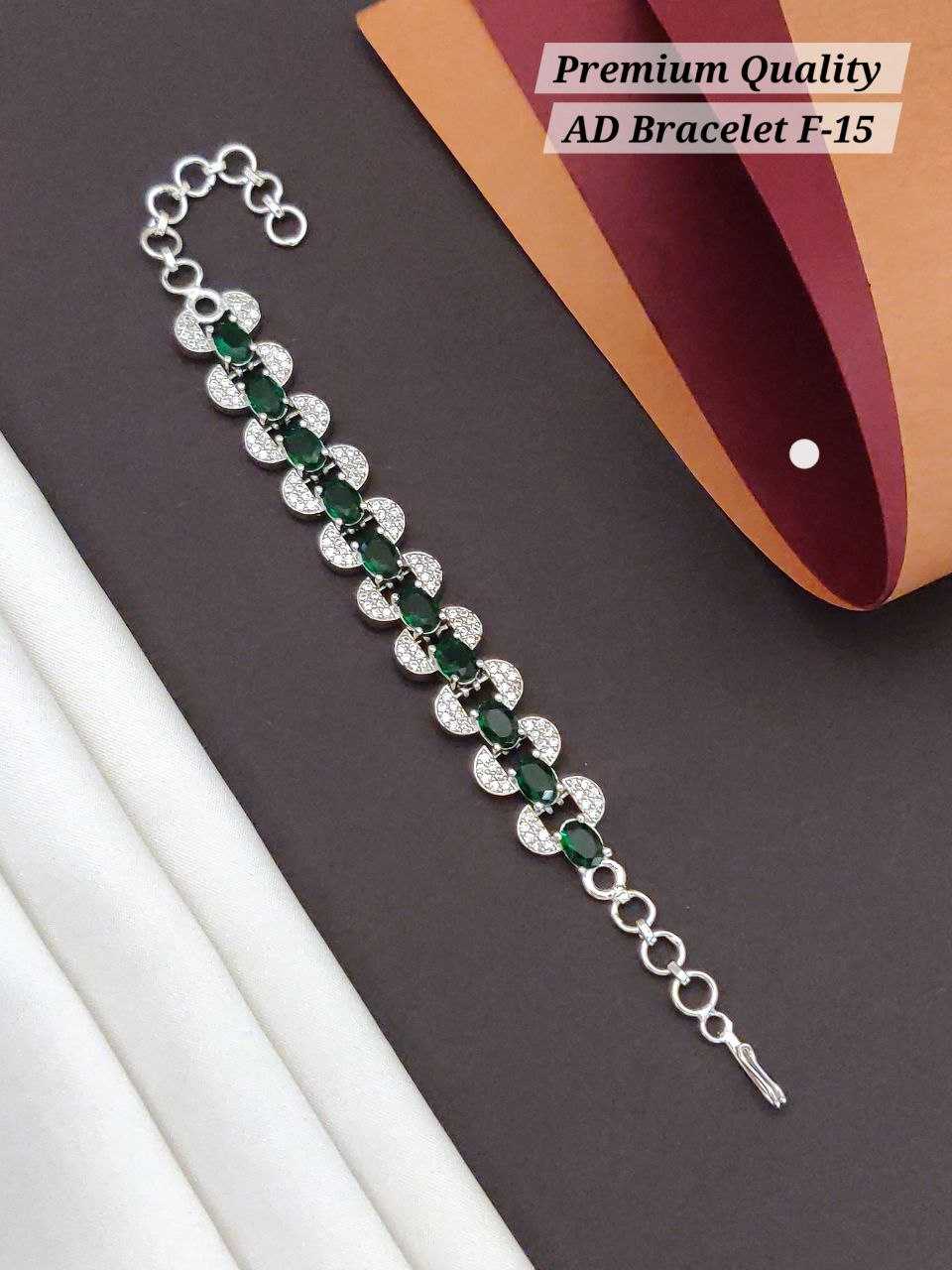 Ynf Brass Womens Jewellery Wholesale AD Diamond Bracelet Diamond Bracelets Fashion Bracelets Manufacturer - Jewellery Export