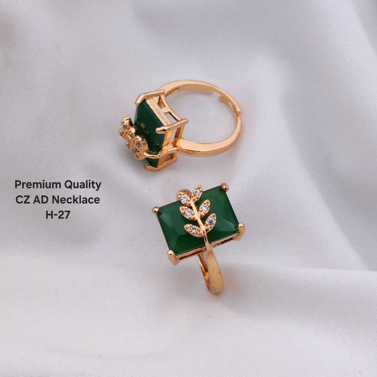 Ynf Brass Womens Jewellery Wholesale Diamond Rings AD Diamond Rings Finger Rings Manufacturer - Jewellery Export