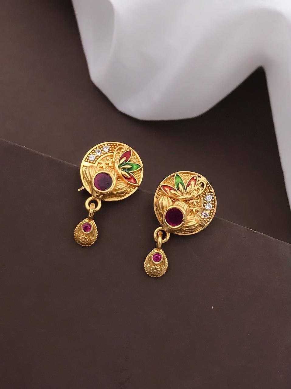 Ynf Fancy Womens Jewellery Wholesale Fancy Earrings AD Diamond Earring Stud Earrings Manufacturer - Jewellery Export