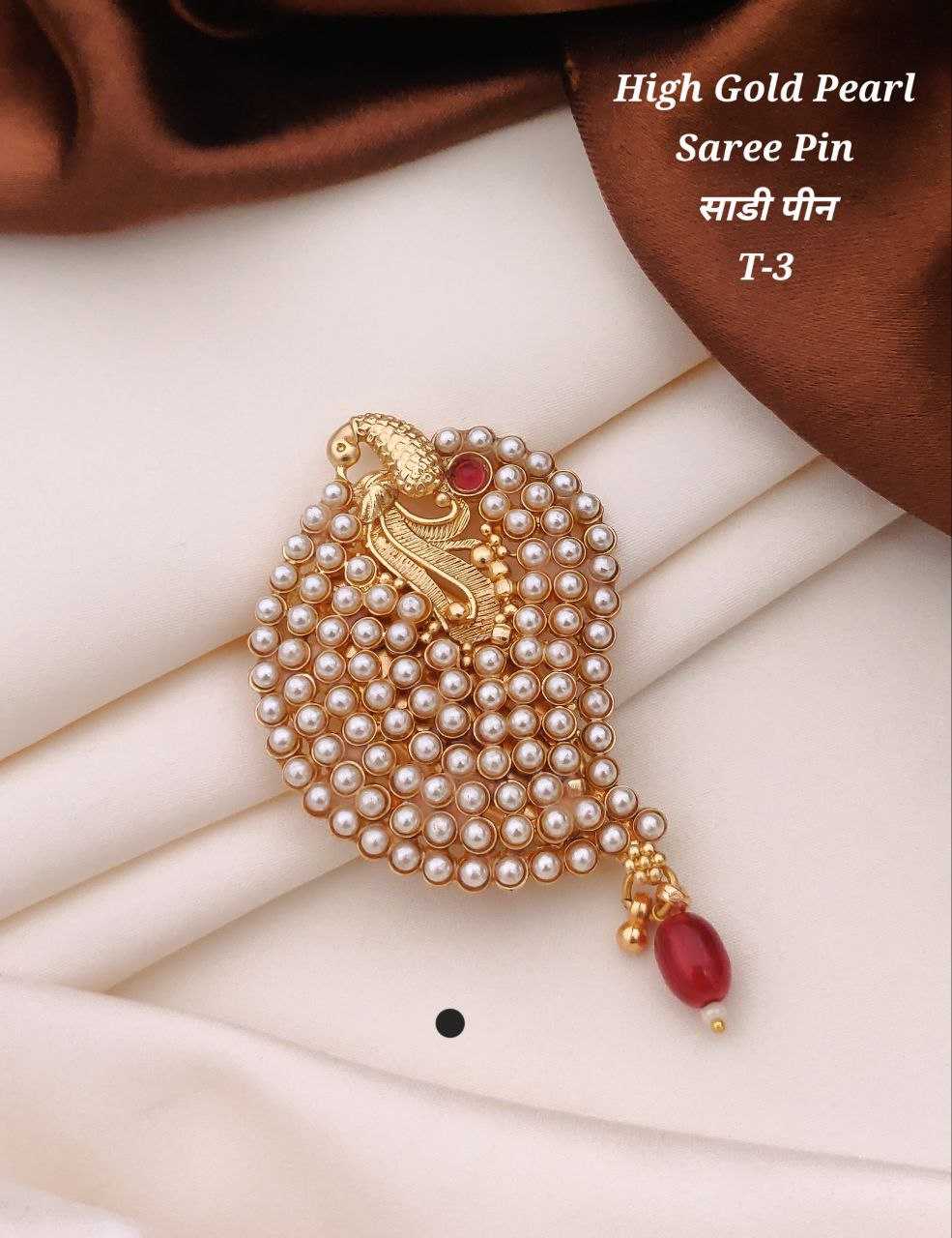 Ynf Brass Womens Jewellery Wholesale Antique Saree Pins Manufacturer - Jewellery Export