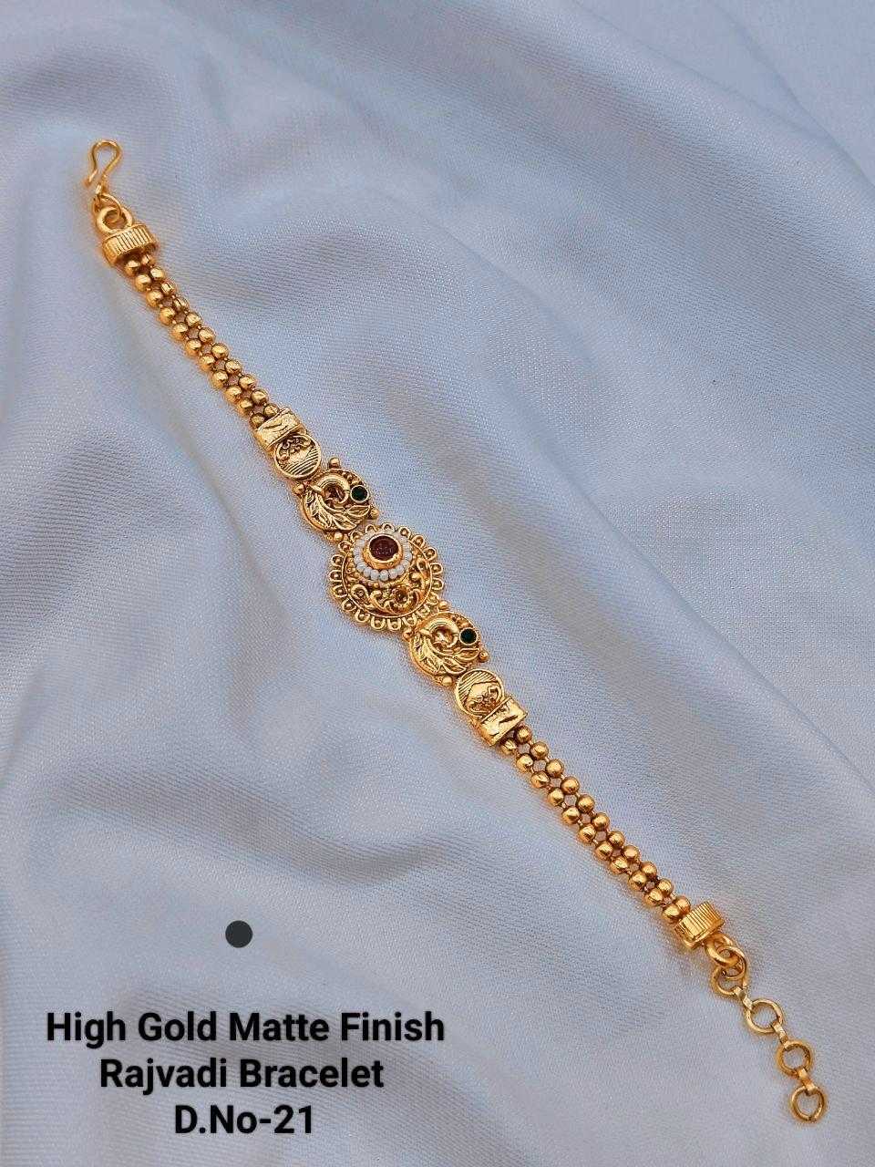 Ynf Fancy KESH193 Womens Jewellery Wholesale Rajwadi Bracelet Fashion Bracelets Gold Plated Jewelry Manufacturer - Jewellery Export