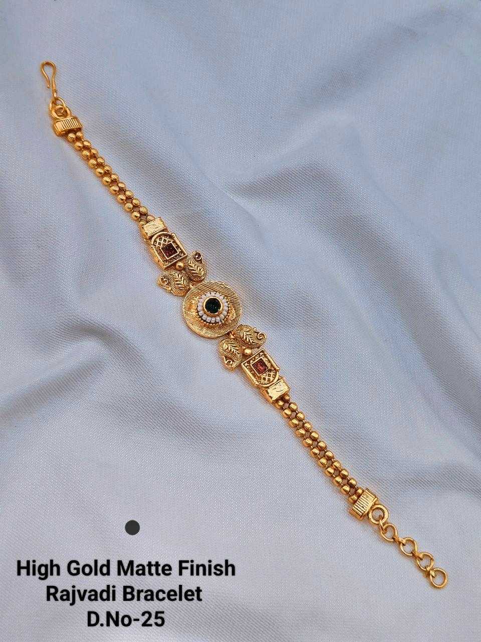 Ynf Fancy KESH193 Womens Jewellery Wholesale Rajwadi Bracelet Fashion Bracelets Gold Plated Jewelry Manufacturer - Jewellery Export