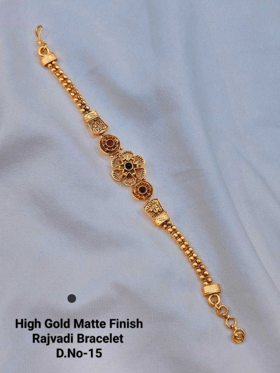 Ynf Fancy KESH193 Womens Jewellery Wholesale Rajwadi Bracelet Fashion Bracelets Gold Plated Jewelry Manufacturer - Jewellery Export