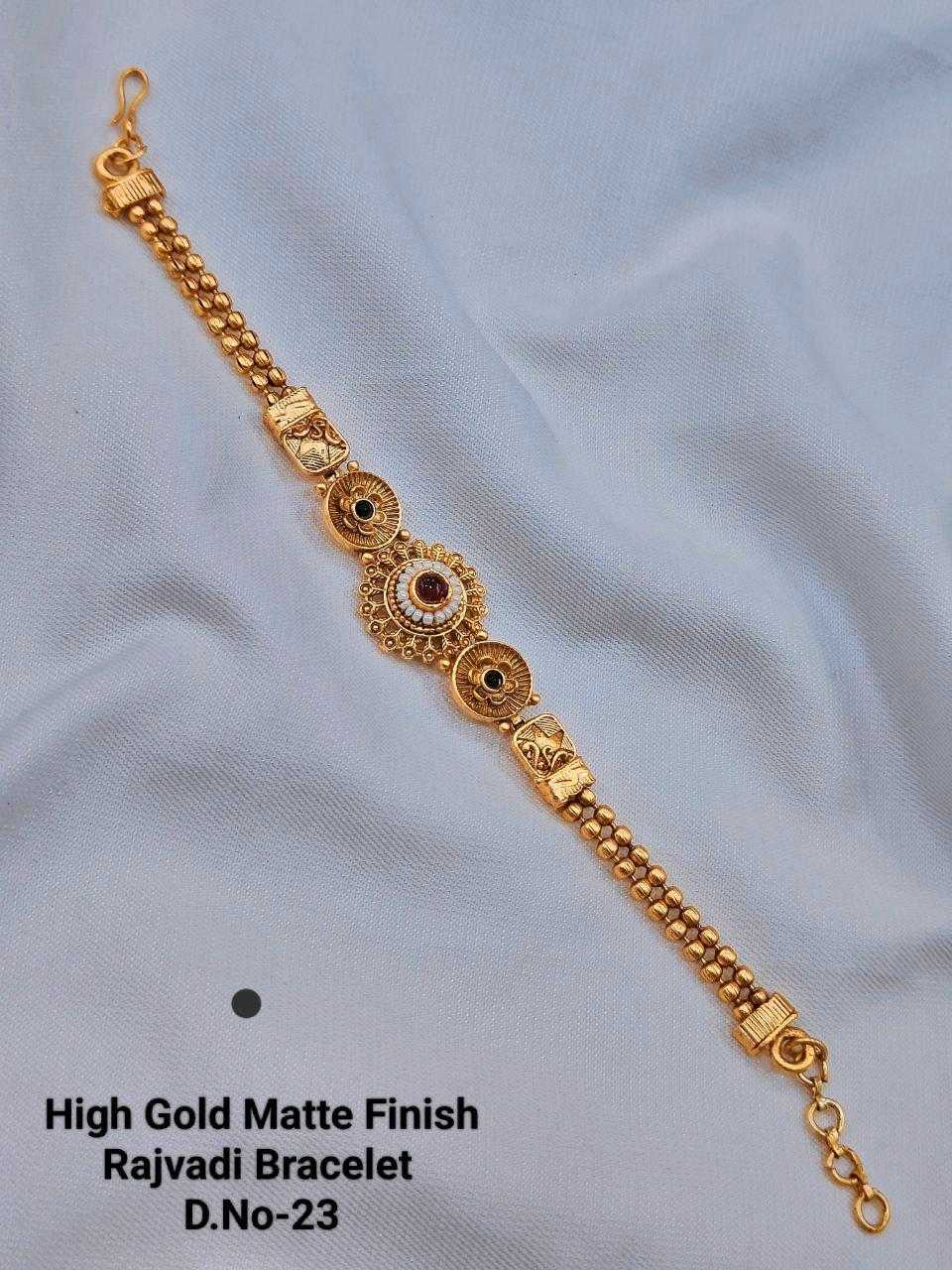 Ynf Fancy KESH193 Womens Jewellery Wholesale Rajwadi Bracelet Fashion Bracelets Gold Plated Jewelry Manufacturer - Jewellery Export