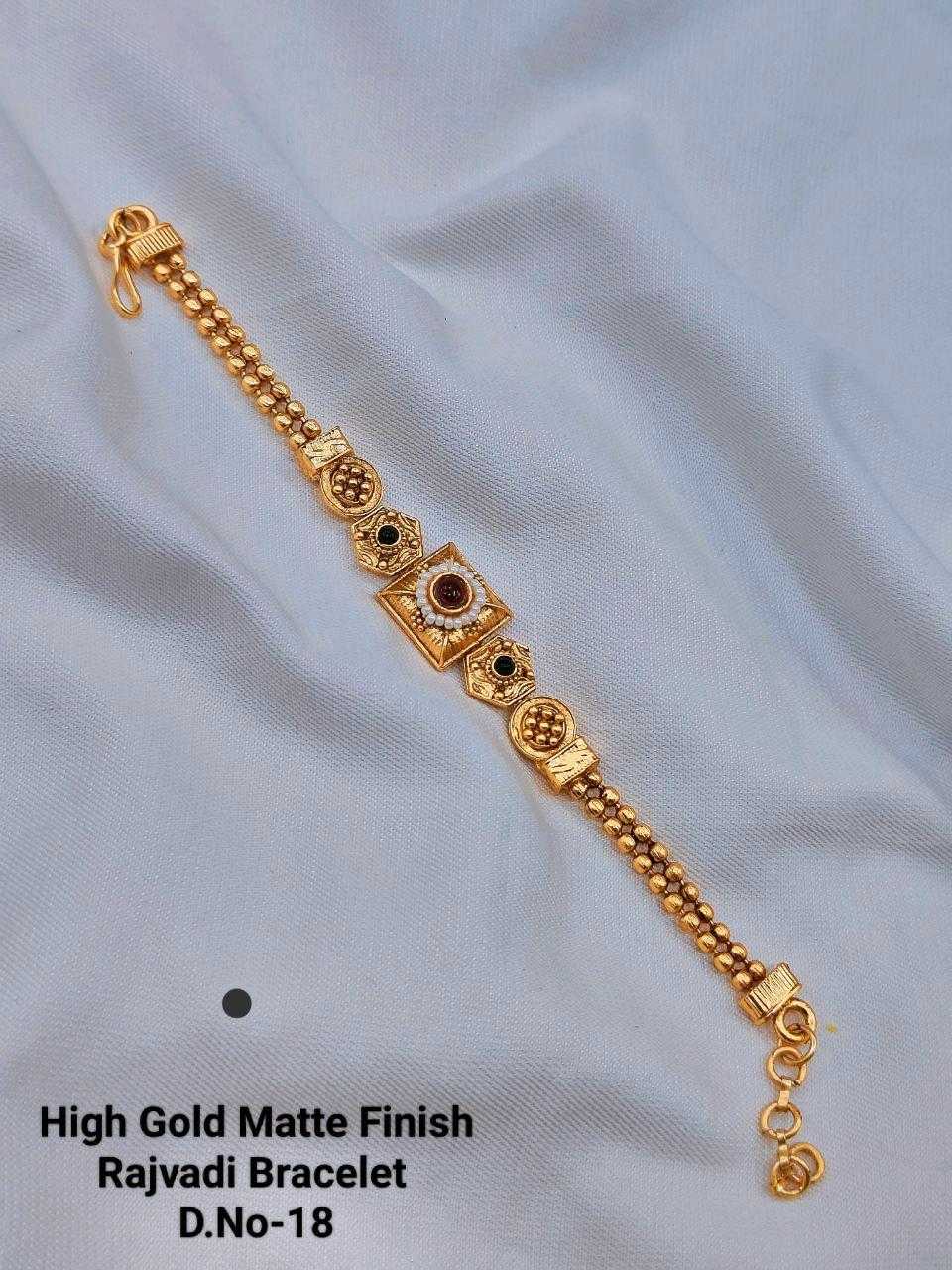 Ynf Fancy KESH193 Womens Jewellery Wholesale Rajwadi Bracelet Fashion Bracelets Gold Plated Jewelry Manufacturer - Jewellery Export
