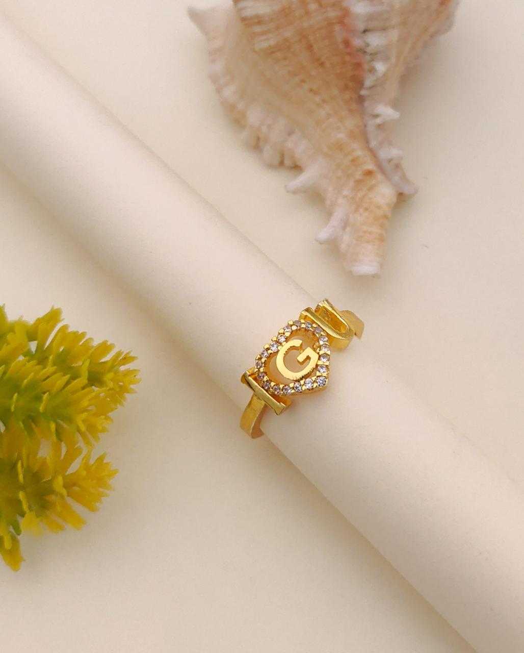 Ynf Brass KESH191 1 Womens Jewellery Wholesale Oxidized Rings Gold Rings Manufacturer - Jewellery Export