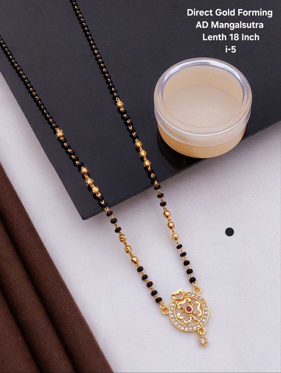 Ynf Brass KESH193 MANGALSUTRA Womens Jewellery Wholesale Mangalsutras Designer Crystal Necklaces Party Wear Jewelry Manufacturer - Jewellery Export
