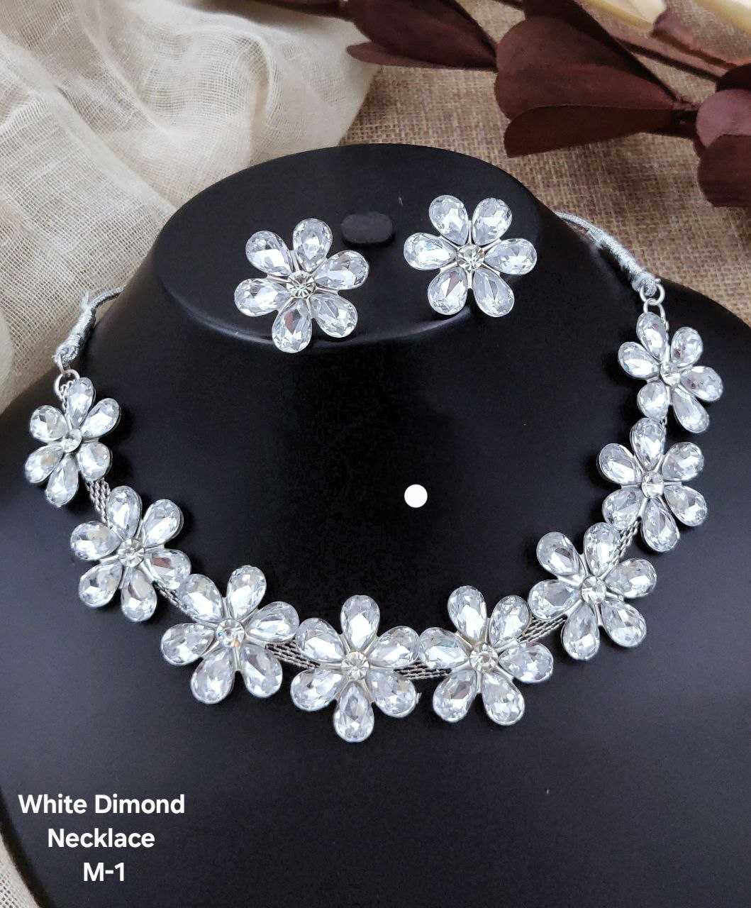 Ynf Brass KESH193 NECKLACE Womens Jewellery Wholesale Necklaces Set Traditional Jewelry Earrings With Stones Manufacturer - Jewellery Export