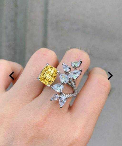 Ynf Fancy KESH483 1 Womens Jewellery Wholesale AD Diamond Rings Antique Ring Finger Rings Manufacturer - Jewellery Export